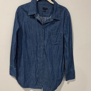 Banana Republic Women's Blue Denim Tunic